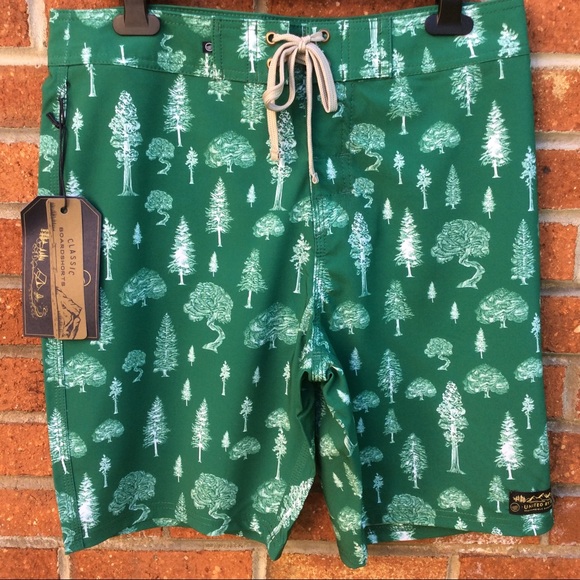 🏝United By Blue Men’s Shorts Swim/Board Beach Fun - Picture 2 of 6